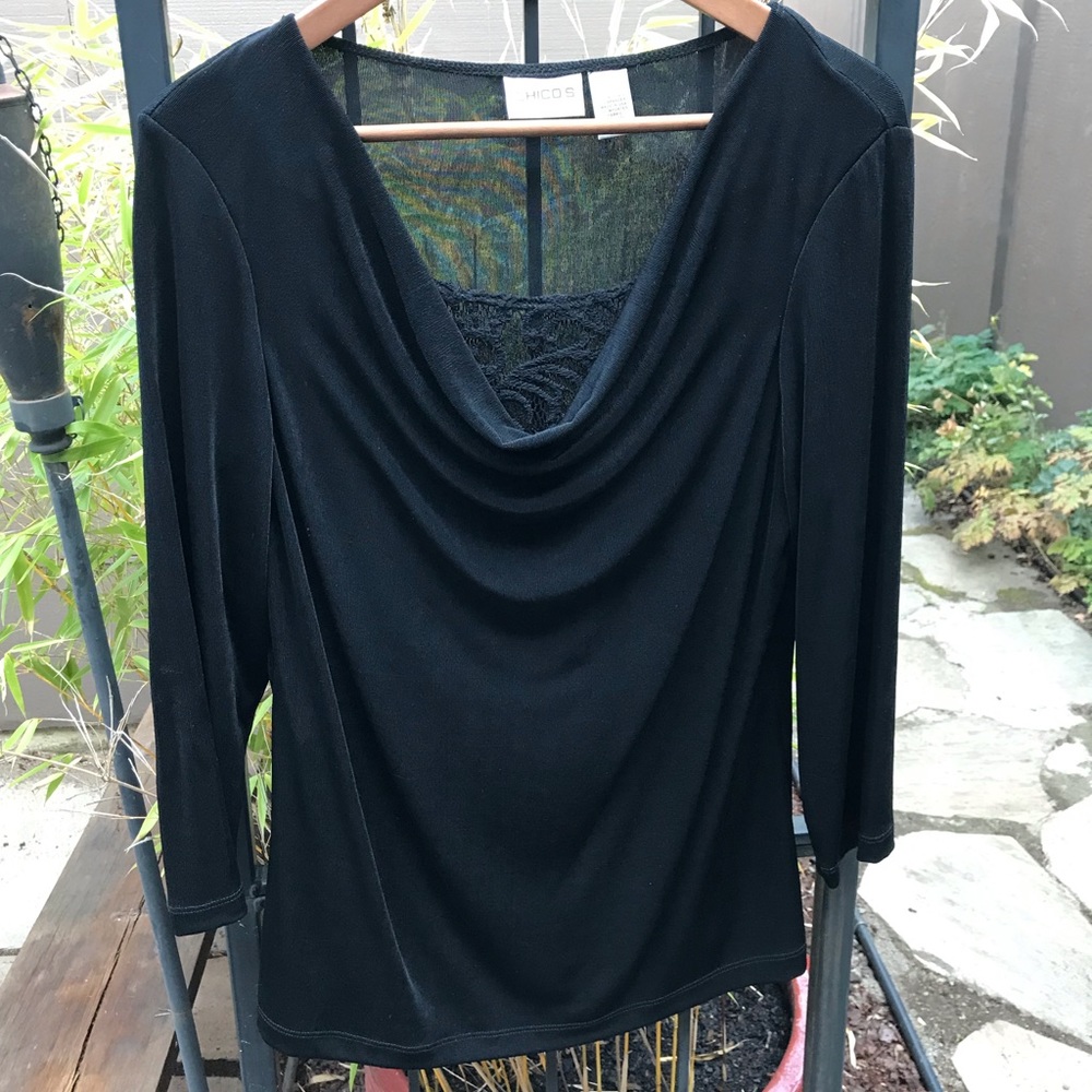 Chico’s Traveler black top